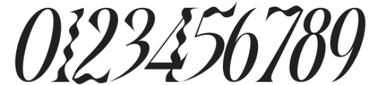 Associated Regular Italic otf (400) Font OTHER CHARS