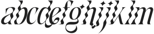 Associated Regular Italic otf (400) FONT