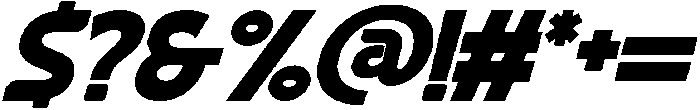 Associera Bold Italic otf (700) Font OTHER CHARS