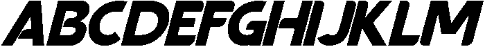 Associera Bold Italic otf (700) Font UPPERCASE