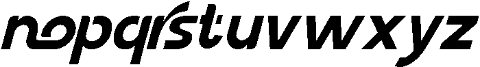 Associera Light Italic otf (300) Font LOWERCASE