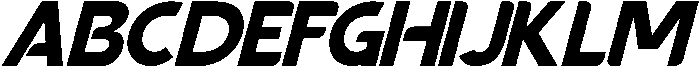 Associera Regular Italic otf (400) Font UPPERCASE