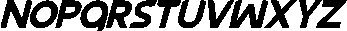 Associera Regular Italic otf (400) Font UPPERCASE