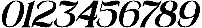 Astafine Bold Italic otf (700) Font OTHER CHARS