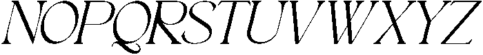 Astafine Light Italic otf (300) Font UPPERCASE