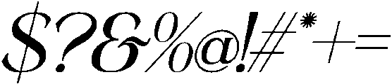 Astafine Medium Italic otf (500) Font OTHER CHARS