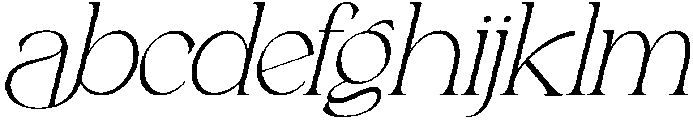 Astafine Thin Italic otf (100) FONT