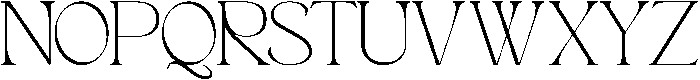 Astafine Thin otf (100) Font UPPERCASE