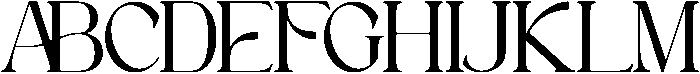 Astafine otf (400) Font UPPERCASE
