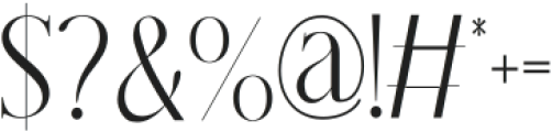 Astagie otf (400) Font OTHER CHARS