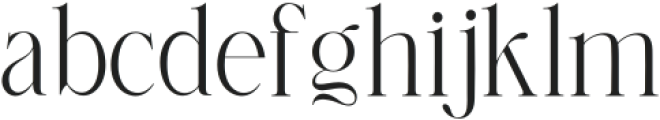 Astagie otf (400) Font LOWERCASE