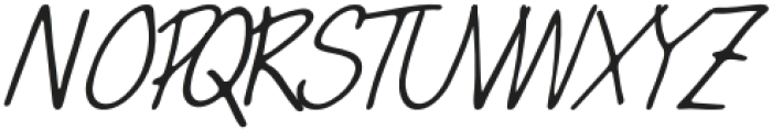 Astar Italic otf (400) Font UPPERCASE