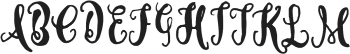 Astel Typeface ttf (400) Font UPPERCASE