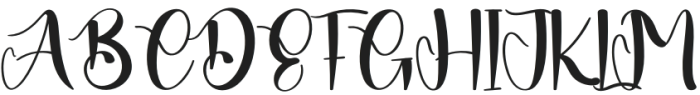 Astelia Regular otf (400) Font UPPERCASE