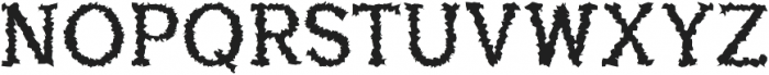 Aster SemiLight Distorted otf (300) Font UPPERCASE