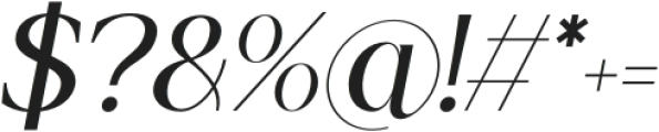 Astera Casty Italic otf (400) Font OTHER CHARS