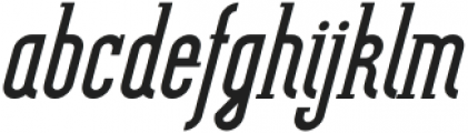 Asterlight Italic ttf (300) Font LOWERCASE