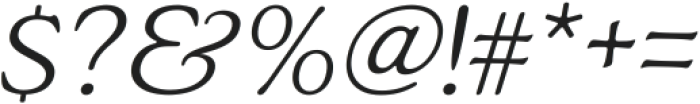 Astheric Thin Italic ttf (100) Font OTHER CHARS