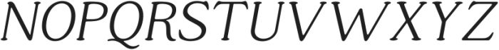 Astheric Thin Italic ttf (100) Font UPPERCASE