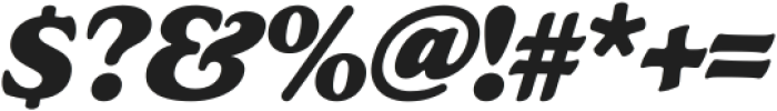 Astheric Variable Black Italic ttf (900) Font OTHER CHARS