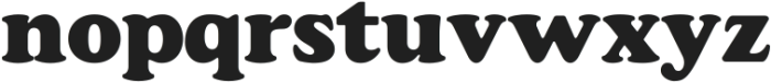 Astheric Variable Black ttf (900) Font LOWERCASE