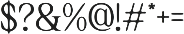 Asthetic Drawn otf (400) Font OTHER CHARS