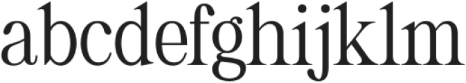 Asthetic-Regular otf (400) Font LOWERCASE