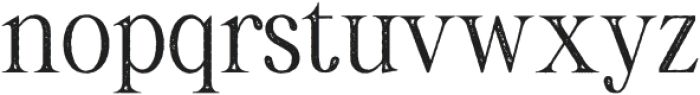 Asthetic Stamp otf (400) Font LOWERCASE