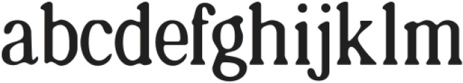 AstheticBlur-Regular otf (400) Font LOWERCASE