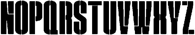 Astone Regular otf (400) Font UPPERCASE