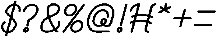Astonishing Bold otf (700) Font OTHER CHARS