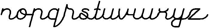 Astonishing Bold otf (700) Font LOWERCASE