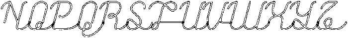 Astonishing-Hollow otf (400) Font UPPERCASE
