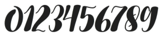 Astoria Beauty Italic Regular otf (400) Font OTHER CHARS