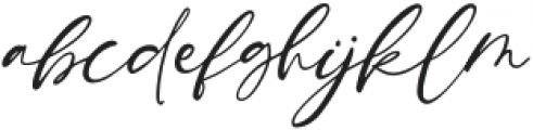 Astory Regular otf (400) Font LOWERCASE