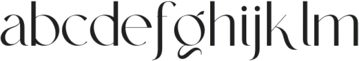 Astraal otf (400) Font LOWERCASE