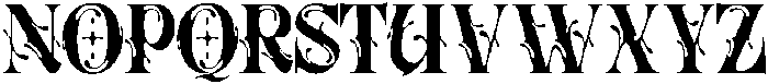 Astral Melt Regular otf (400) Font UPPERCASE