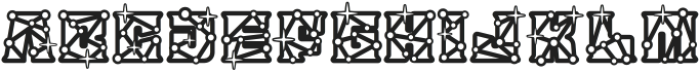 Astral Zenith Two otf (400) Font UPPERCASE