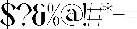 Astrellack otf (400) Font OTHER CHARS
