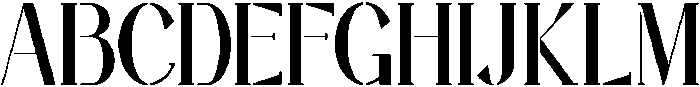 Astrellack otf (400) Font UPPERCASE