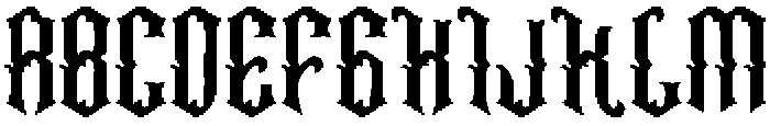 Astrellia Regular otf (400) Font UPPERCASE