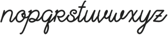 Astrelwish otf (400) Font LOWERCASE