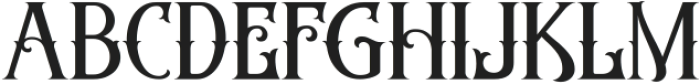 Astrena Typeface Regular Typeface ttf (400) Font UPPERCASE