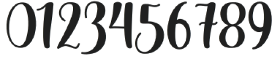 Astri Script Regular otf (400) Font OTHER CHARS