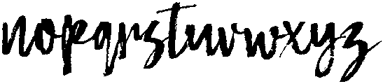 Astro otf (400) Font LOWERCASE