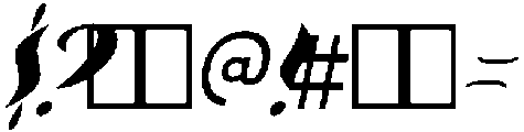 AstroMark Regular otf (400) Font OTHER CHARS