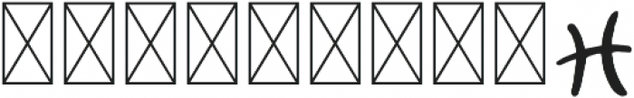 Astrological Symbols Dingbat otf (400) Font OTHER CHARS