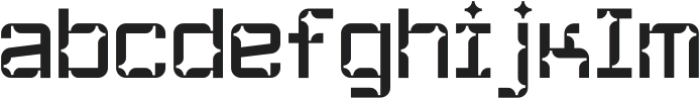 Astrology Bold otf (700) Font LOWERCASE