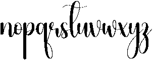 Astrology Regular otf (400) Font LOWERCASE