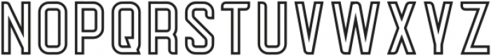 Astronaut OutlineTwo otf (400) Font LOWERCASE